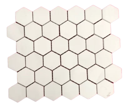 Bianco Dolomite Hexagon